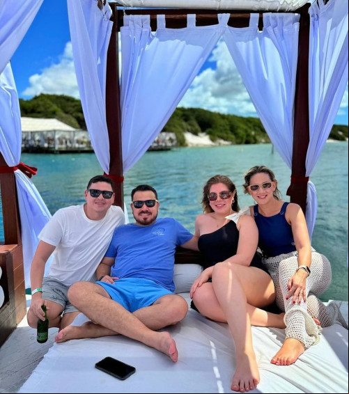 Os empresários Bruno Lima e a médica Mariana Zanovéllo - José Alves & Janice Dantas curtindo Jericoacoara no Ceará