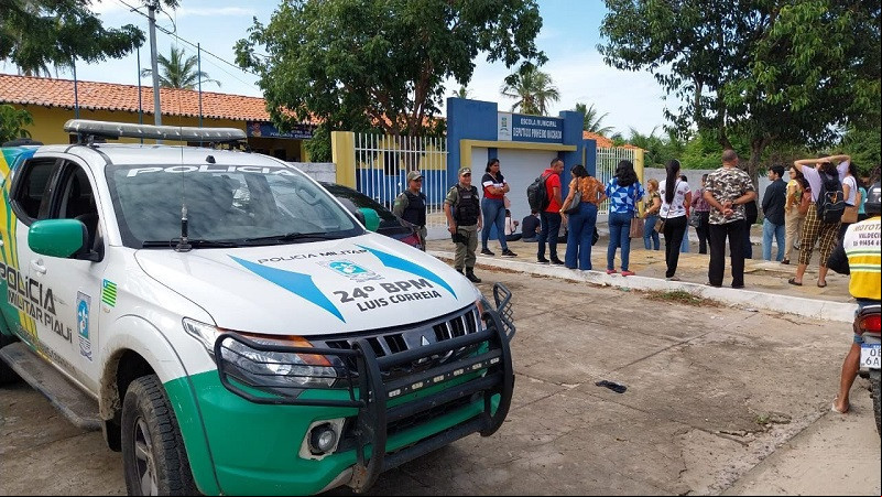 Após ameaças de ataques, PM deflagra operação de reforço do policiamento em escolas