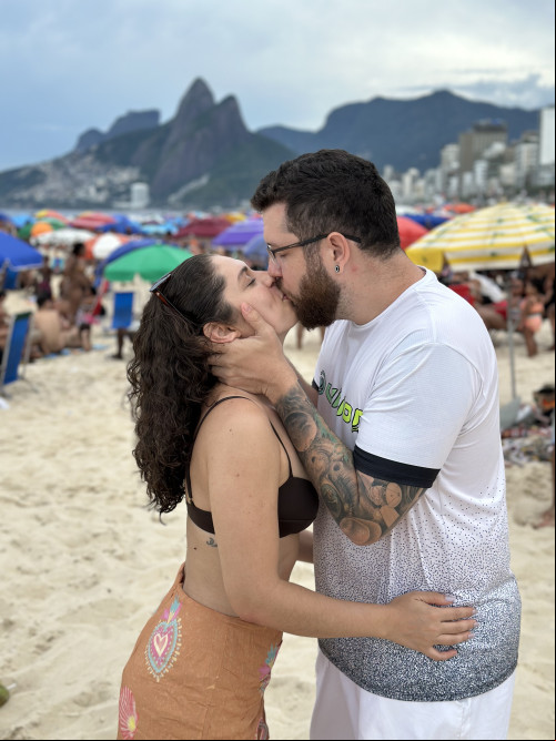 Em 2023, o casal deu um importante o na vida a dois: começaram a morar juntos - (Arquivo pessoal)