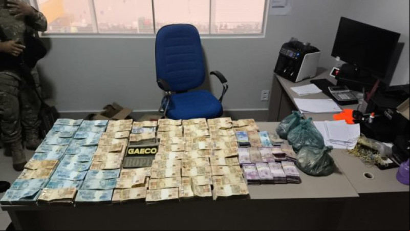 Operação Coringa: Gaeco apreende mais de R$ 900 mil em espécie no Piauí - (Divulgação)
