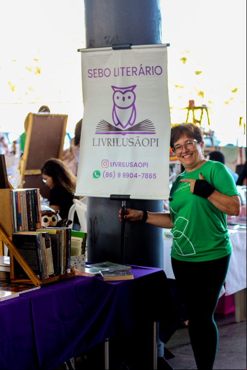 Doar livros é compartilhar conhecimentos diversos