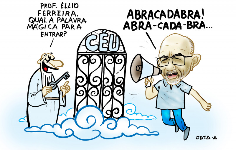 Charge do Jota A publicada em 15/04/2024 no Jornal O Dia