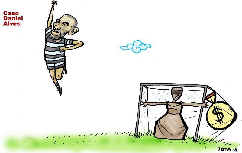Charge do Jota A publicada em 26/03/2024 no Jornal O Dia